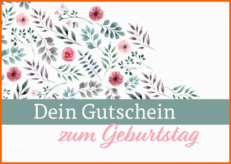 geschenkgutschein geburtstag