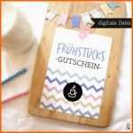 Beeindruckend Gutschein Frühstück Vorlage Kostenlos Elegant E Books