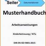 Beeindruckend iso 9001 2015 Handbuch Vorlage Inspirierend Gütesicherung