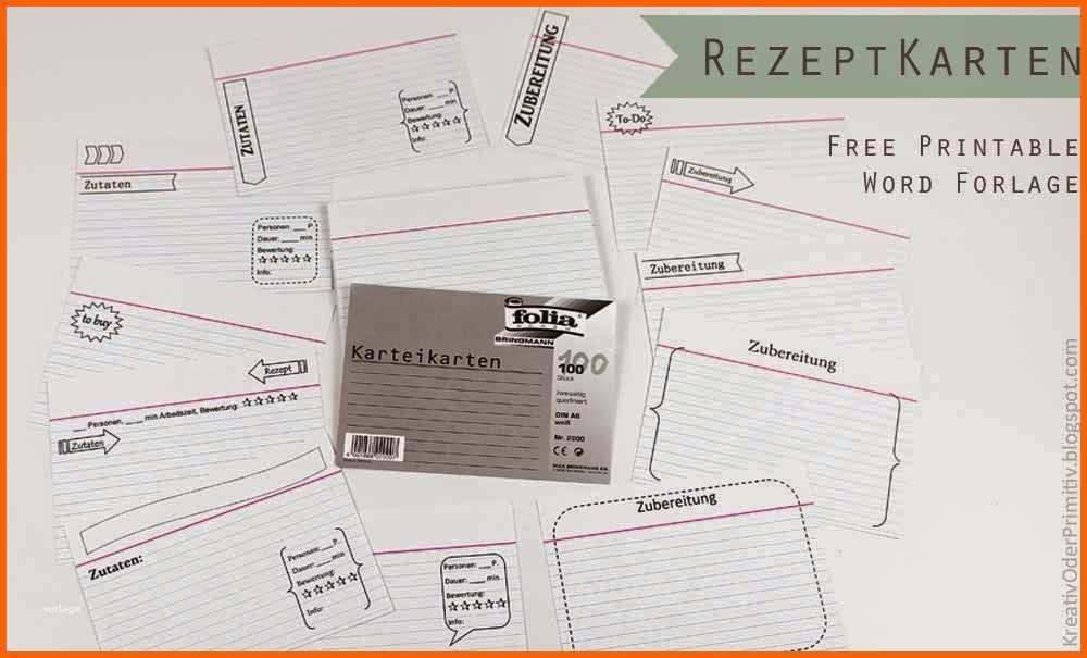 Beeindruckend Kreativ Oder Primitiv Rezeptbox