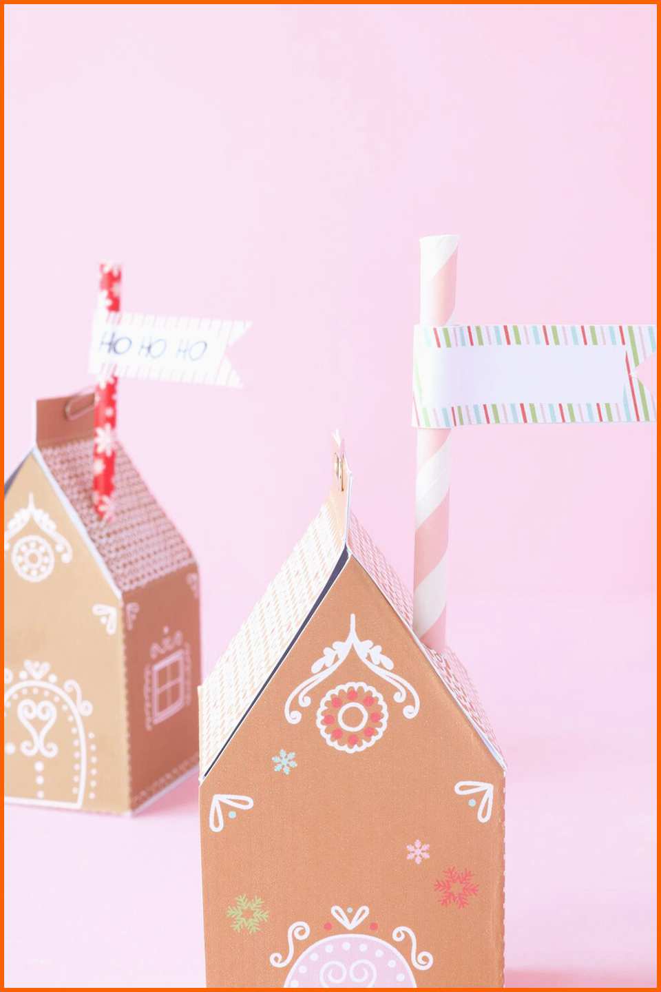 Beeindruckend Lebkuchenhaus Als Geschenkschachtel • Minidrops