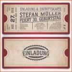Beeindruckend Musical Gutschein Vorlage