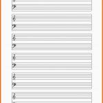 Beeindruckend Notenblatt Leer Pdf &amp; Word Mit Notenschlüssel