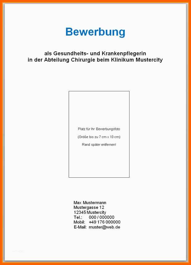 Beeindruckend Praktikumsbericht Deckblatt Vorlage 9 Bewerbungsunterlagen