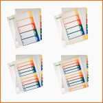 Beeindruckend Register Leitz Pc Beschriftbar 1 5 1291 1 6 1292 1 10