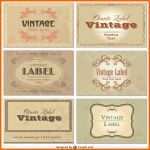 Beeindruckend Vektor Set Vintage Etiketten