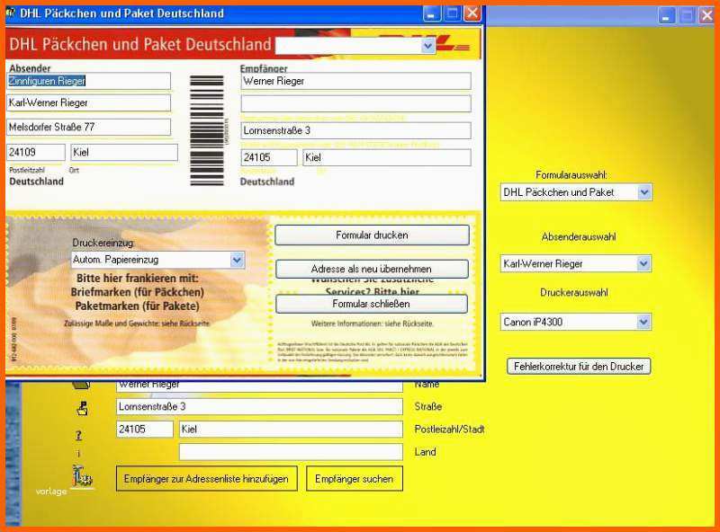 Beeindruckend Word Vorlage Paketaufkleber – Wordde