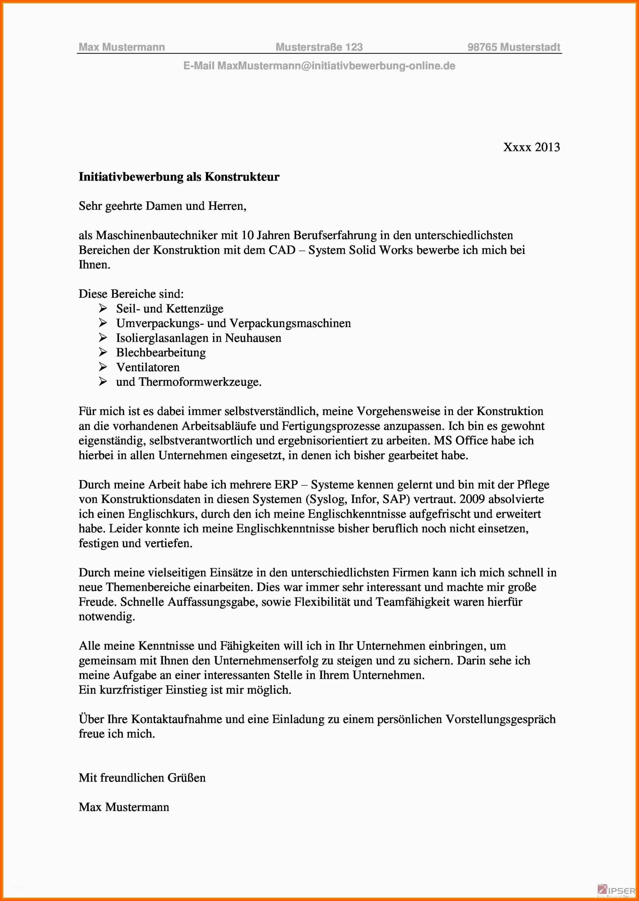 Bemerkenswert 17 Briefkopf Bewerbungsschreiben