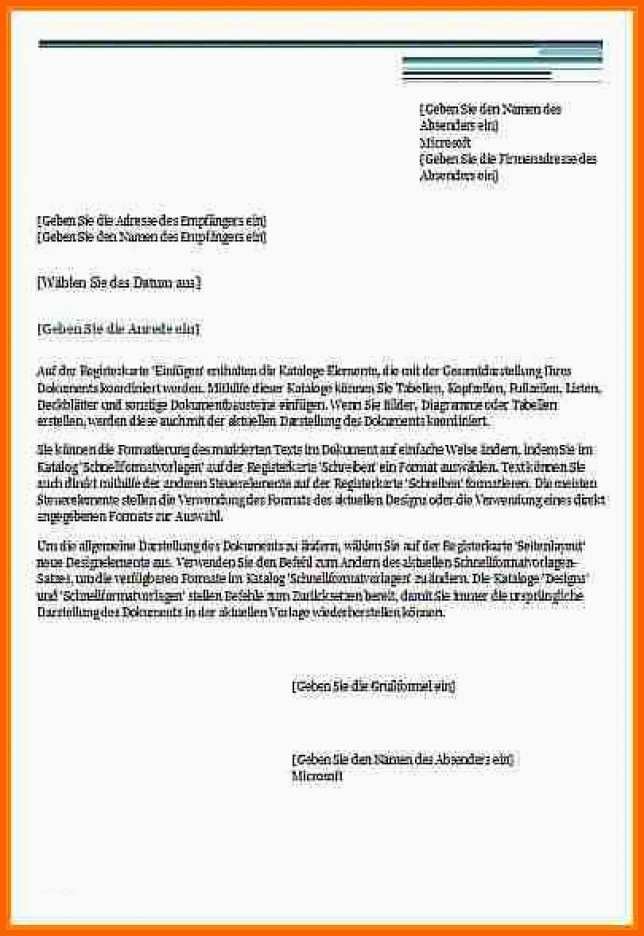 Bemerkenswert 17 Briefkopf Muster