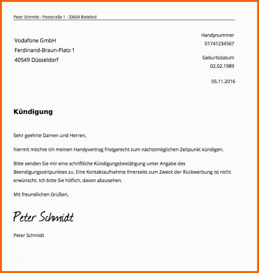 Bemerkenswert 20 Kündigungsschreiben Minijob Muster