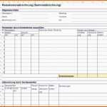 Bemerkenswert 5 Reisekostenabrechnung Excel Vorlage Ekrxum