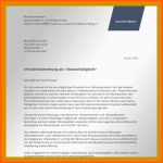 Bemerkenswert 8 Anschreiben Vorlage Word Kostenlos