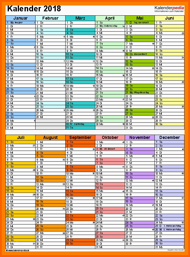 Bemerkenswert 9 Kalender Vorlage