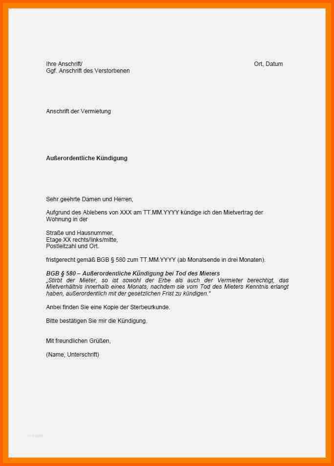 Bemerkenswert 9 Vorlage Kündigung Krankenkasse
