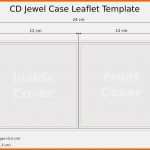 Bemerkenswert Cd Hülle Vorlage