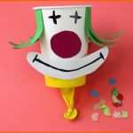 Bemerkenswert Clown Clownsgesicht Basteln – Bastelanleitung Mit Ideen