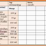 Bemerkenswert Das Ernährungstagebuch