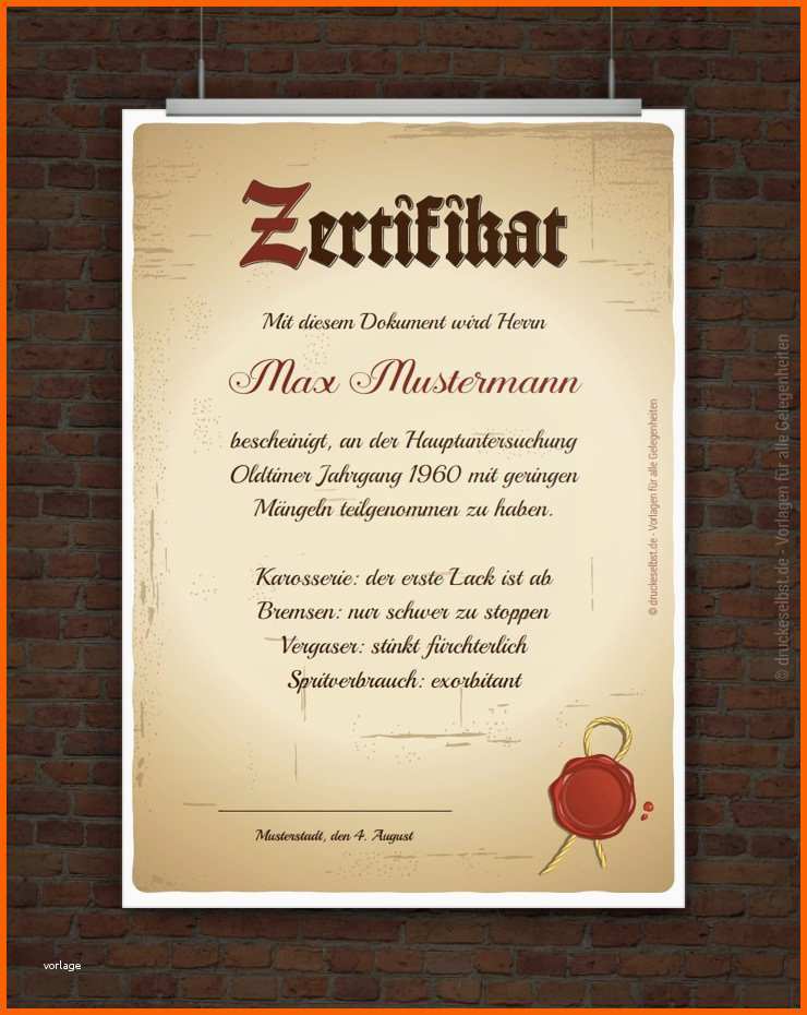 Bemerkenswert Drucke Selbst Kostenloses Zertifikat Zum Ausdrucken