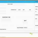 Bemerkenswert Flugticket Vorlage Download Kostenlos Neu Muster Einer