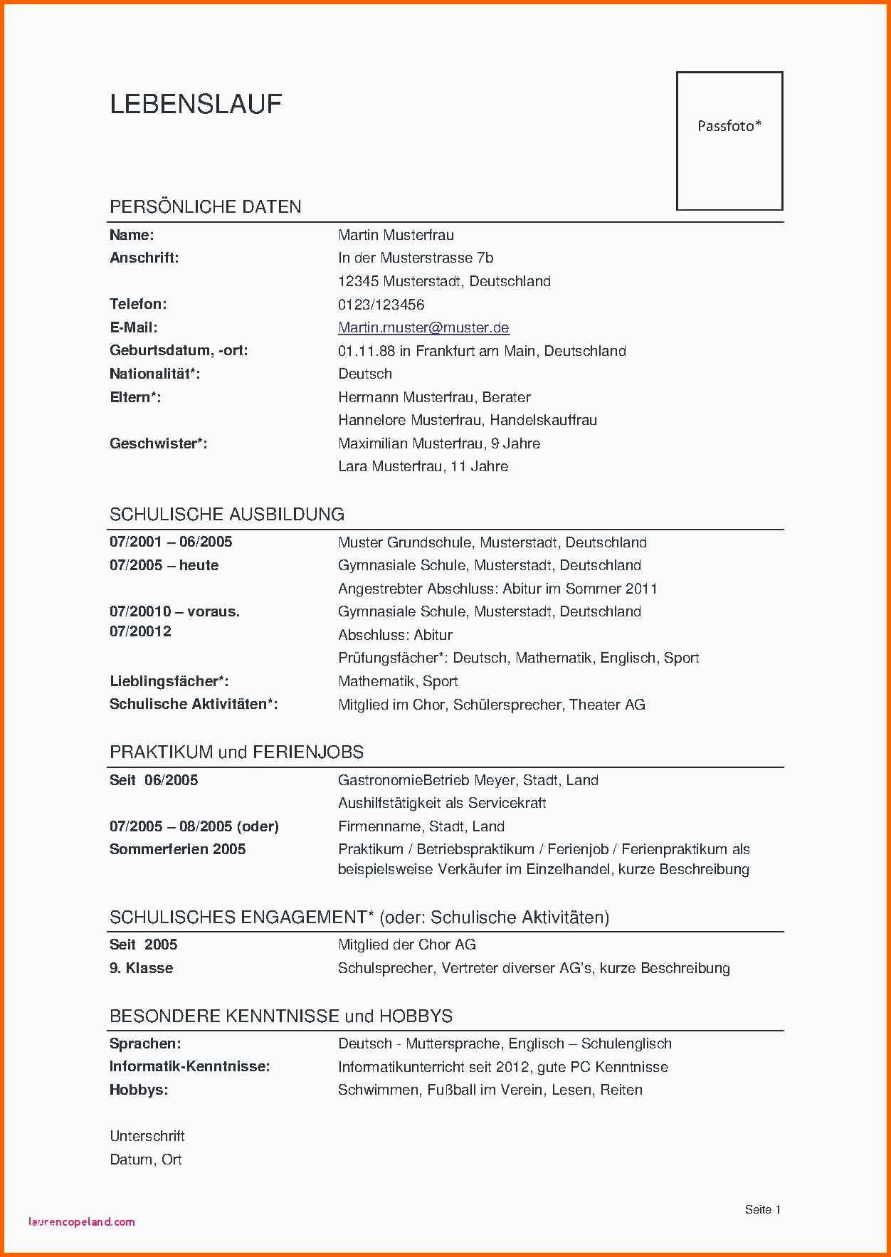 Bemerkenswert Hygieneschulung Vorlage Kostenlos Ideal Bewerbung
