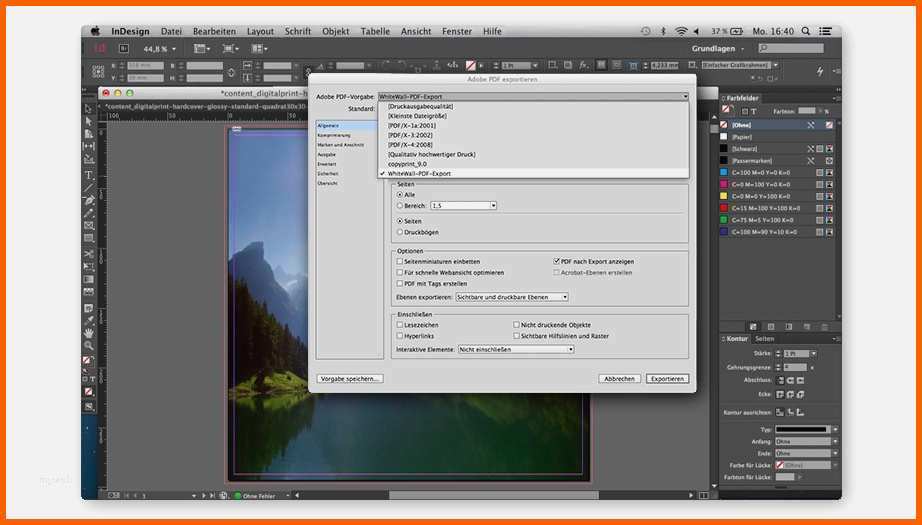 indesign vorlage fotobuch best of fotobuch per pdf erstellen and drucken