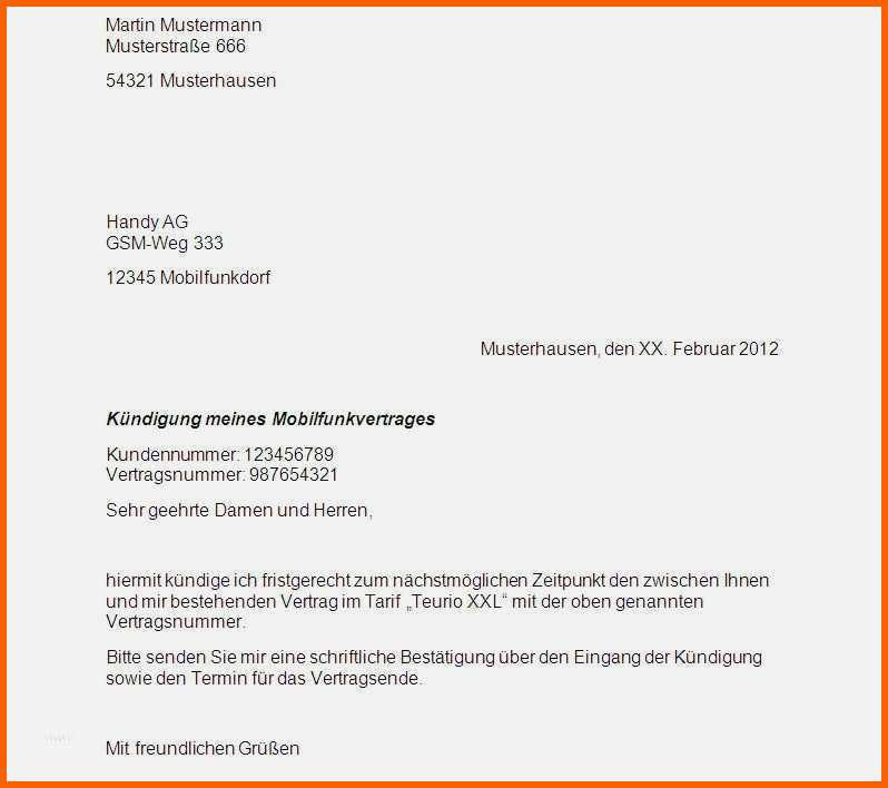 Bemerkenswert Kündigung Strom Umzug Vorlage Schönste Telekom Kündigung