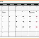 Bemerkenswert Monatskalender 2018 Schweiz Excel Muster Vorlagechexcel