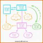 Bemerkenswert Multicolor Mindmap Vorlage