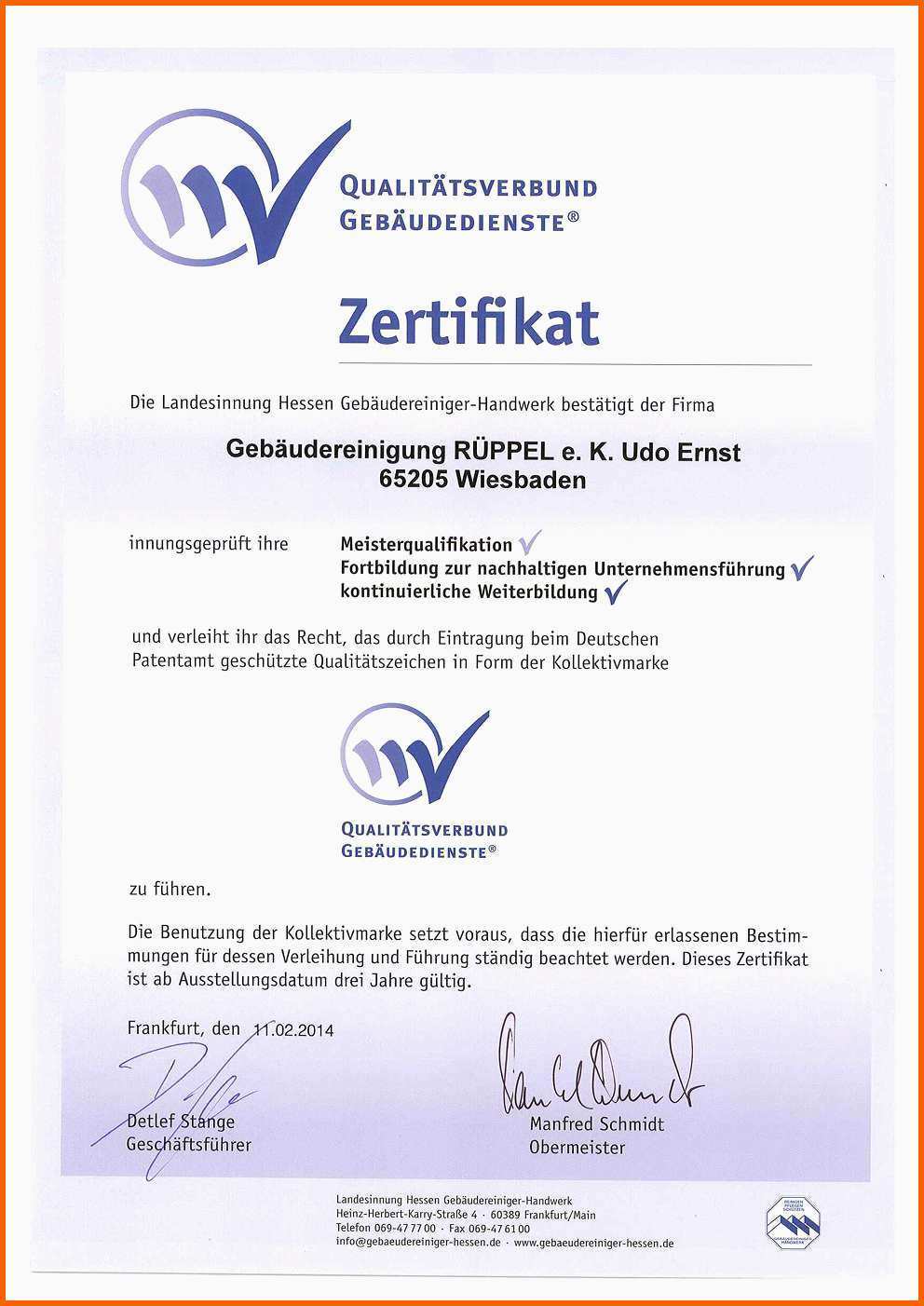 Bemerkenswert Qualifikationen