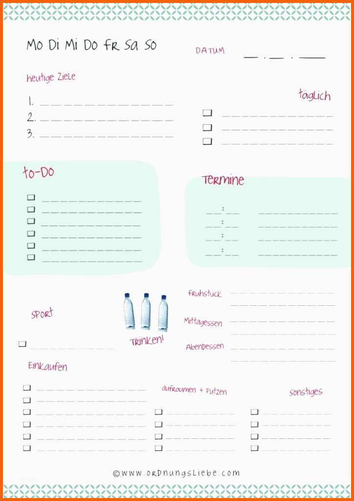 Bemerkenswert Tagesplaner Vorlage Kostenlos Best 25 Daily Planners Ideas