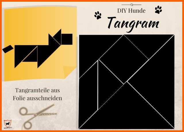 Bemerkenswert Tangram Vorlagen Für Leckerlidose