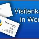 Bemerkenswert Visitenkarten Selbst Erstellen Und Gestalten