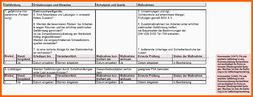 Bemerkenswert Vorlage Zum Download Gefährdungsbeurteilung 1 Bemerkenswert Vorlage Zum Download Gefährdungsbeurteilung