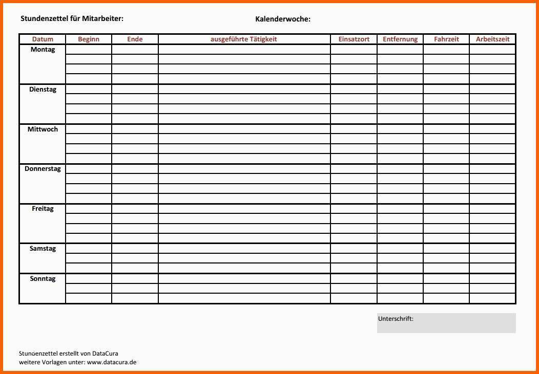 Bemerkenswert Vorlage Zur Dokumentation Der Täglichen Arbeitszeit Datev