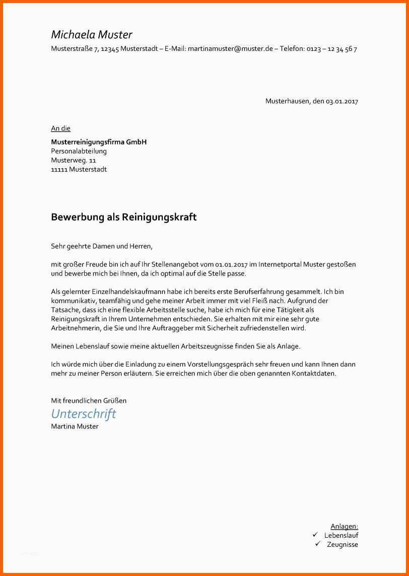 wohnungsbewerbung vorlage pdf neu bewerbungsschreiben muster 2