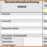 Bestbewertet 16 Reisekostenabrechnung formular 2017 Excel Kostenlos