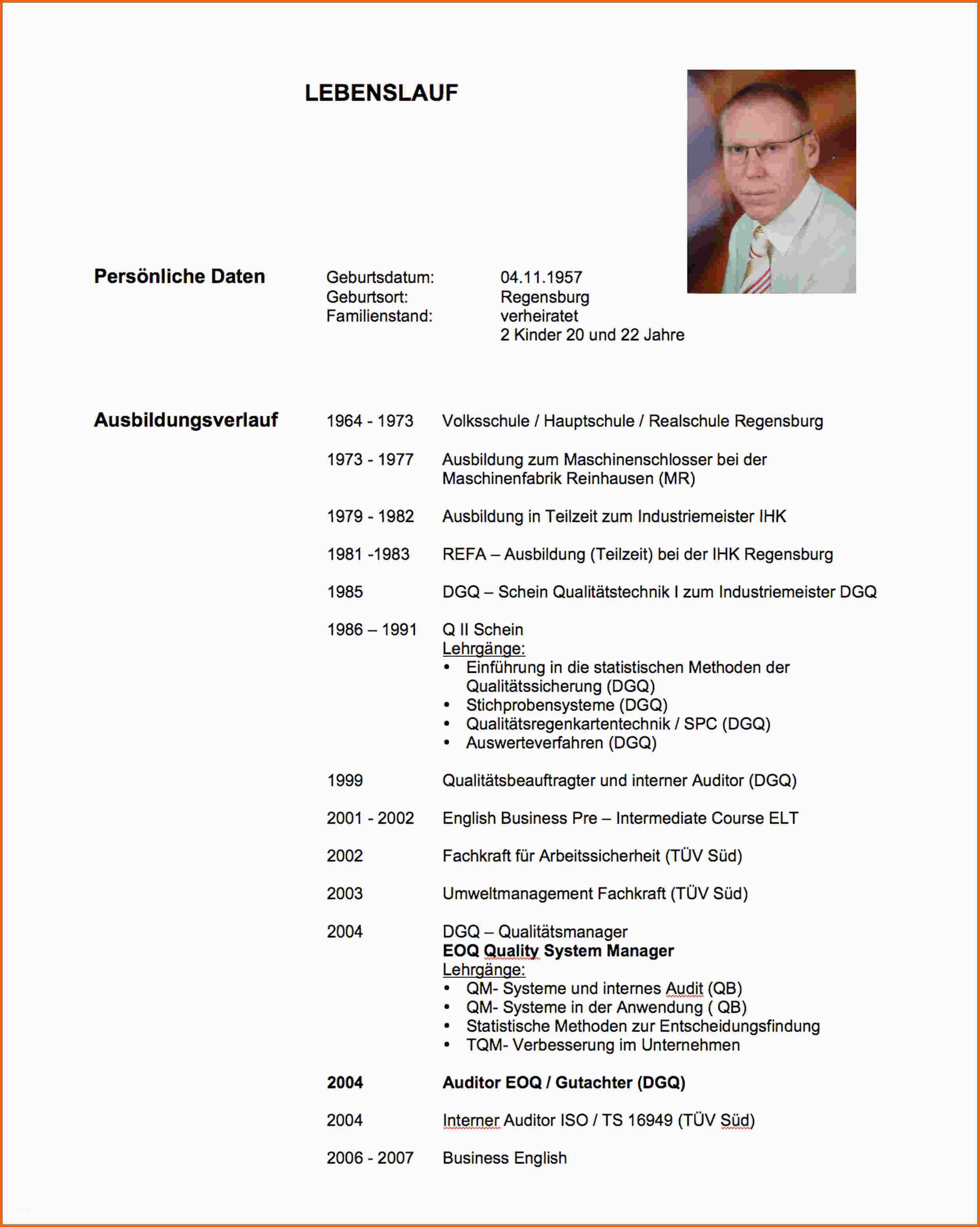 Bestbewertet 20 Lebenslauf Vorlage Für Schüler