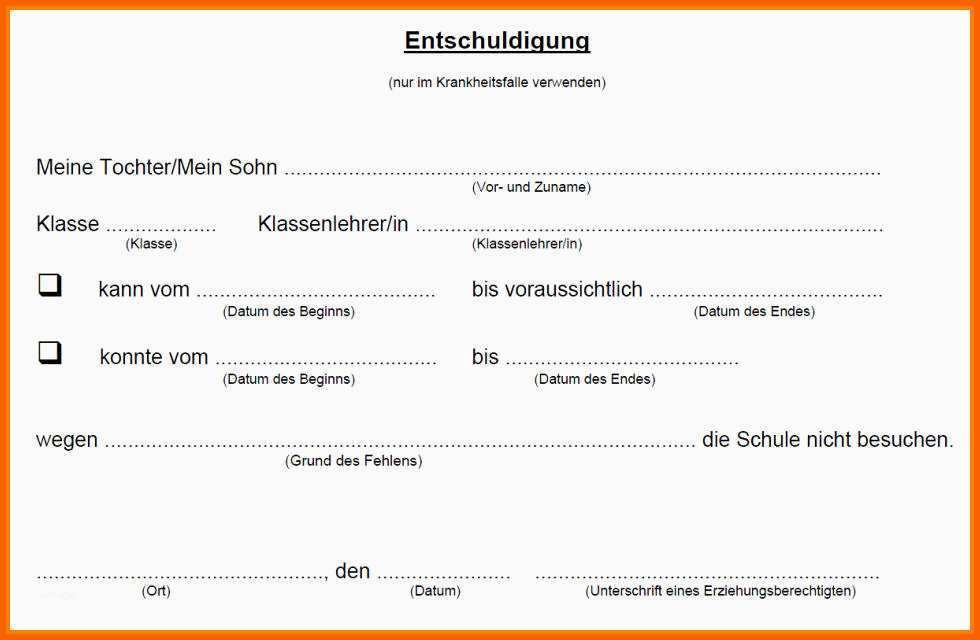 Bestbewertet 8 Schule Entschuldigung Schreiben