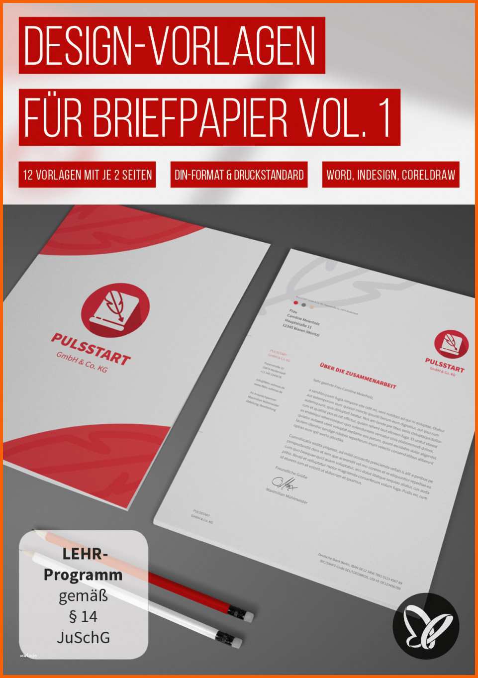 Bestbewertet Briefpapier Geschäftspapier & Briefbogen Vorlagen Zum
