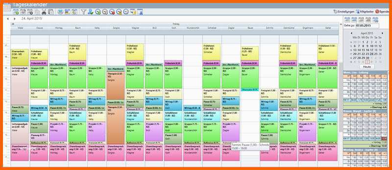 Bestbewertet Dienstplan – Kitathek Pro