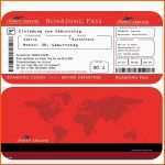 Bestbewertet Einladungskarten Geburtstag Boarding Pass Flugticket Rot