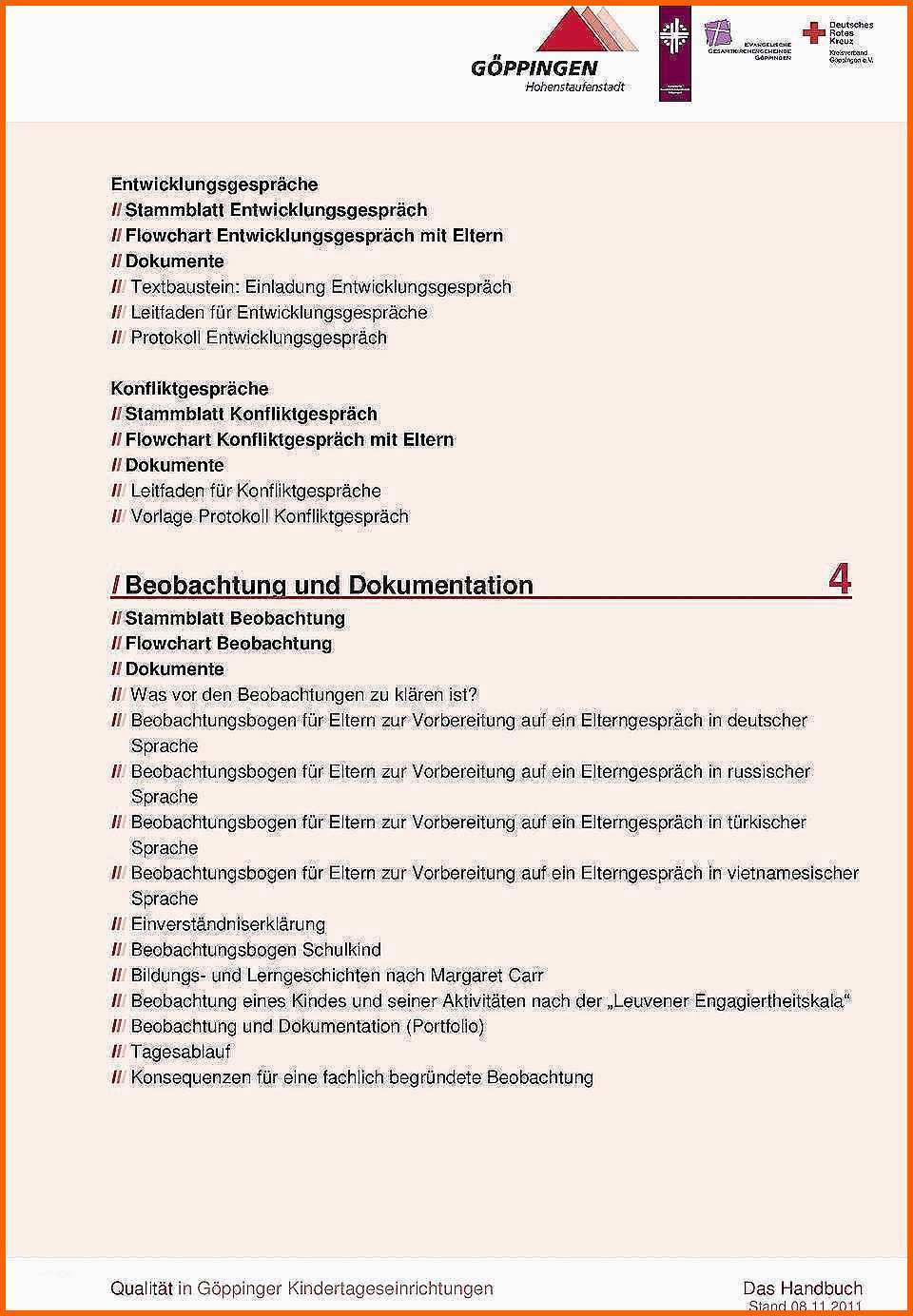 Bestbewertet Entwicklungsgesprach Kindergarten Vorlage 45 Idee