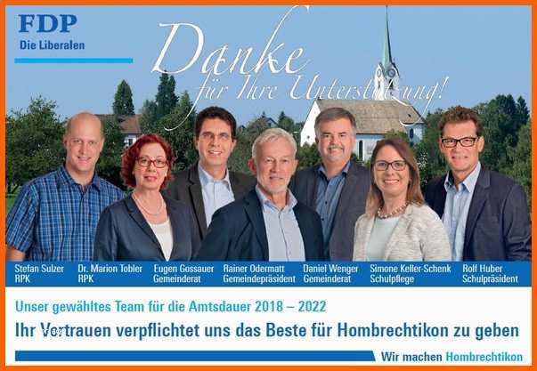 Bestbewertet Fdp Hombrechtikon