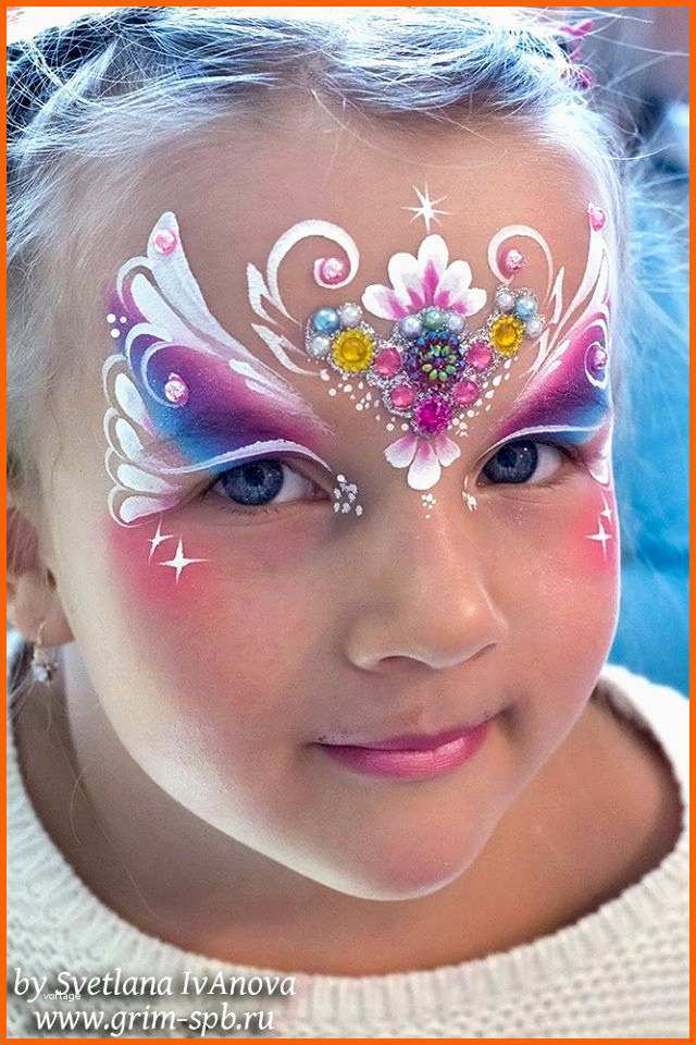 Bestbewertet Kinder Schminken Prinzessin Kinderschminken Fee Vorlage