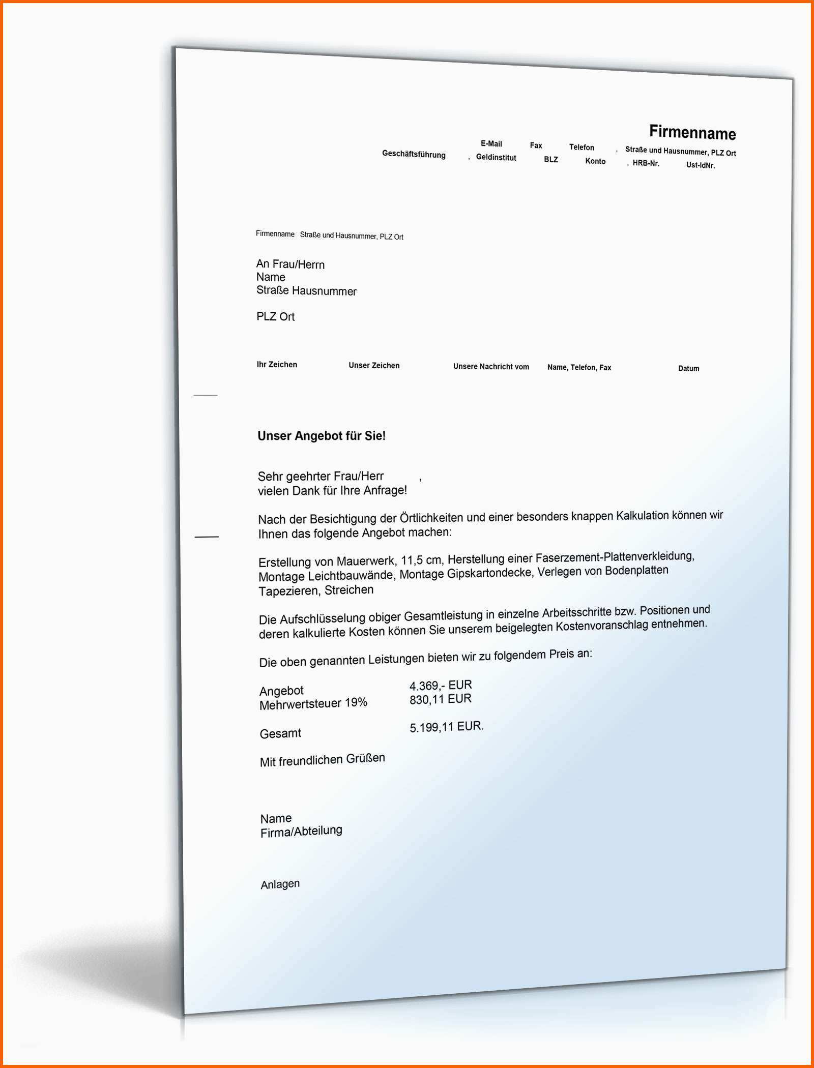 Bestbewertet Kostenvoranschlag Trockenbau Maurer Und Malerarbeiten