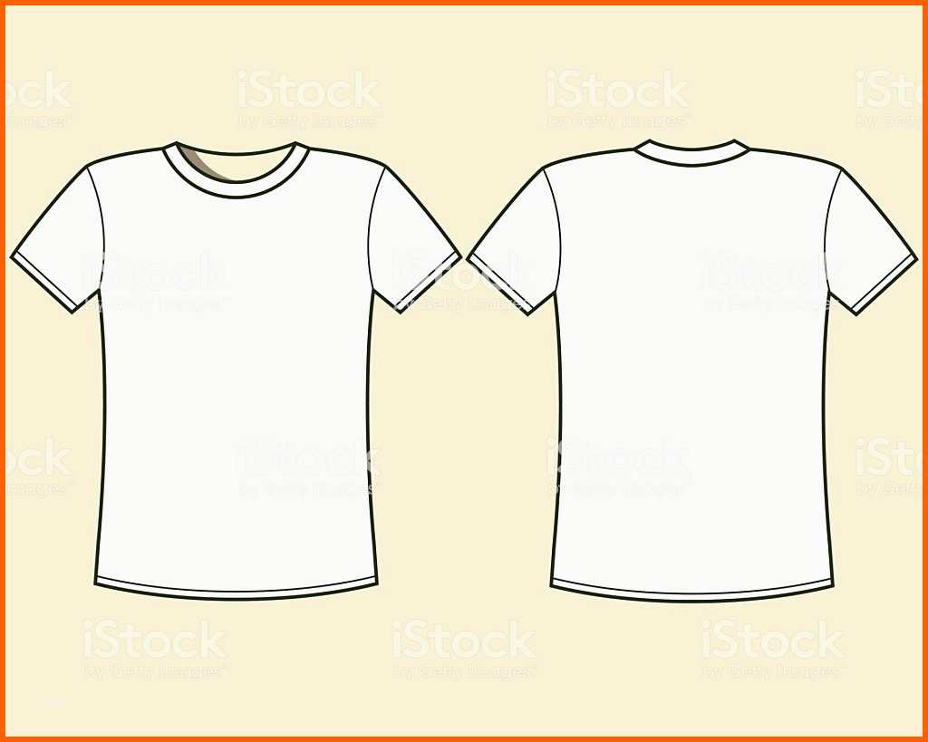 Bestbewertet Leeren Tshirtvorlage Stock Vektor Art Und Mehr Bilder Von