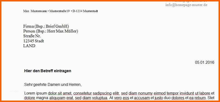 Bestbewertet Musterbrief Din5008 Word Vorlage