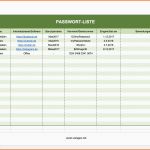 Bestbewertet Passwort Liste Mit Excel
