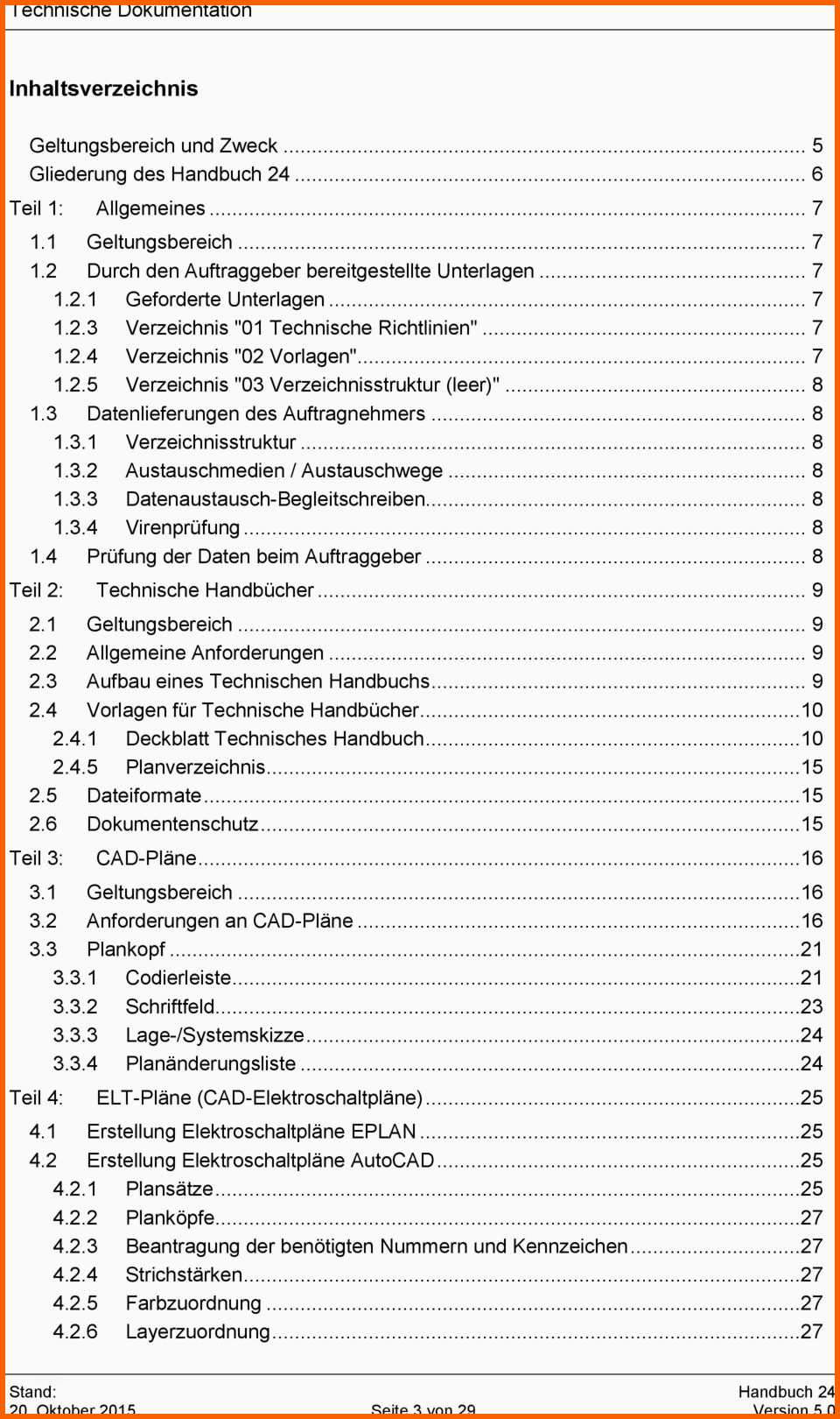 Bestbewertet Technische Dokumentation Vorlage Kostenlos – Vorlagen