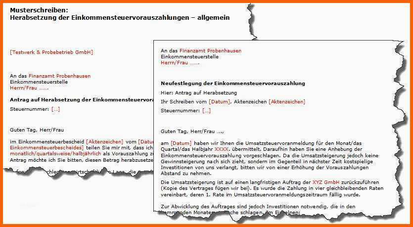 Bestbewertet Vorauszahlung Finanzamt Einspruch Vorlage Schönste File